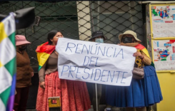 A bolíviai tiltakozó mozgalom