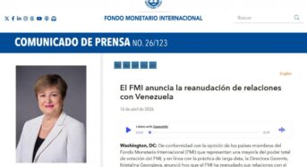 Az IMF és a Világbank segítséget ígér Venezuelának a földrengés után