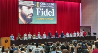 Konferencia Kubában Fidel születésének 100. évfordulója alkalmából