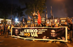 Tiltakozások Peru új elnöke, Keiko Fujimori ellen