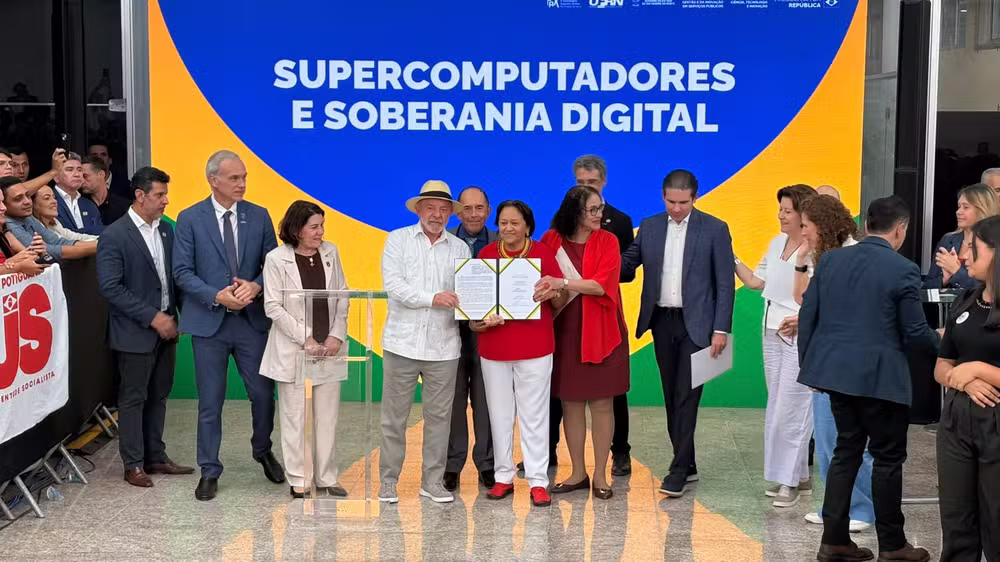 Lula bejelentette egy szuperszámítógép telepítését Augusto Severo Technológiai Parkban