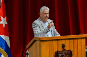 Miguel Díaz-Canel Bermúdez kubai elnök kijelentette, hogy az Egyesült Államok által a sziget ellen bevezetett szankciók „népirtásnak” minősülnek