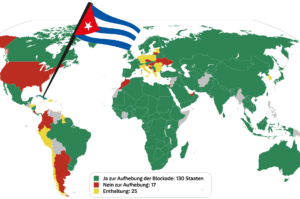 Az amerikai zsarolás ellenére a Kuba ellen szavazó országok köre továbbra is kicsi…