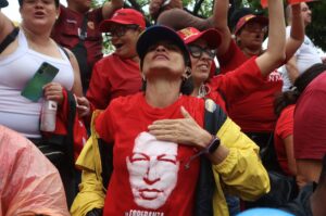 Hugo Chávez öröksége továbbra is döntő szerepet játszik Venezuelában (Caracas, 2026. október 7.)
