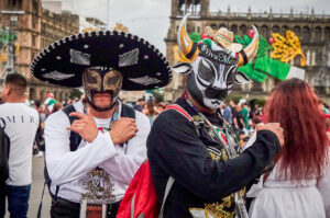 Mexikóban minden évben a „Grito de Dolores” (a fájdalom kiáltása) alkalmával emlékeznek meg az 1814-es függetlenségi harc kezdetéről (Mexikóváros, 2026. szeptember 15.)