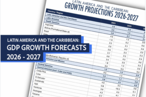 Növekedési előrejelzések Latin-Amerikára és a Karib-térségre 2026-ra és 2027-re