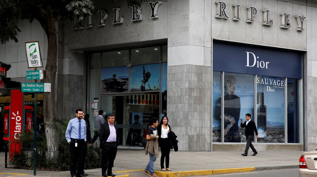Ripley áruház Limában, Peruban